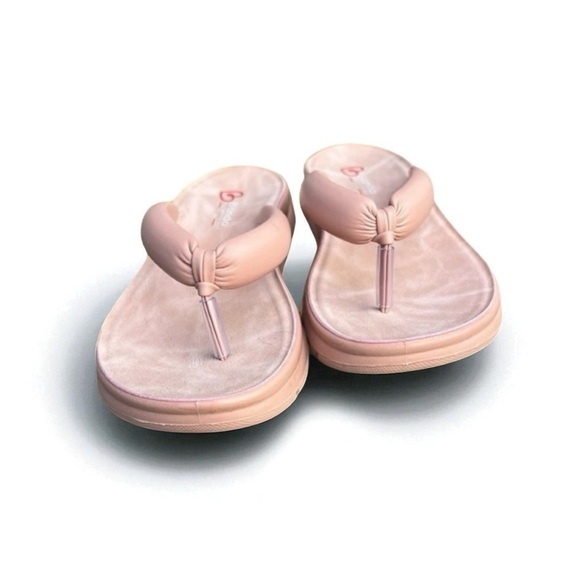 🌻NEW Blondo Blush Amber Waterproof Flip Flop Size 7.5 - Picture 6 of 11